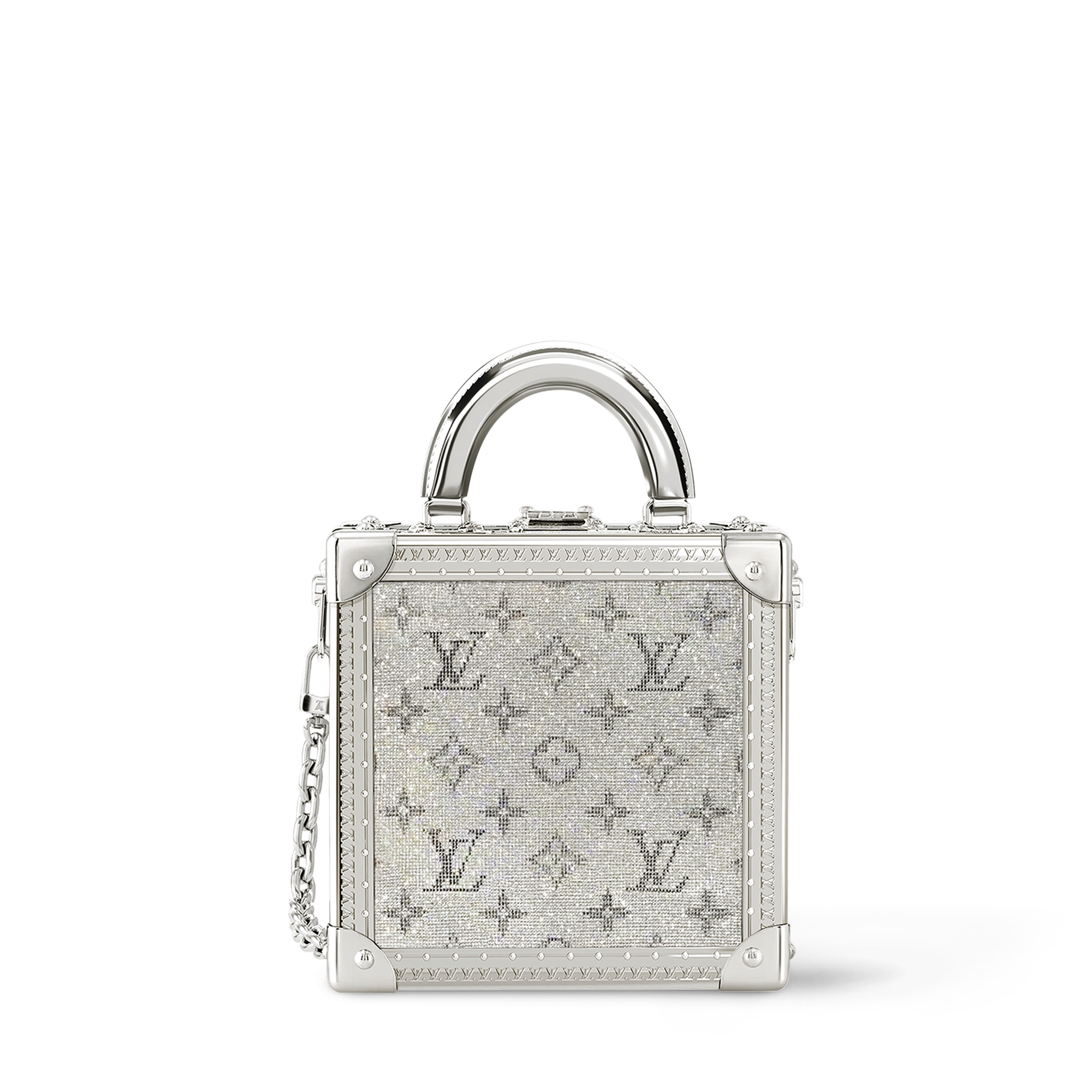 Mini Square Trunk LV Sparkle High End Leathers - Trunks and Boxes